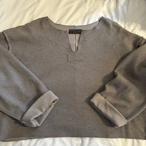 Gray UO sweater